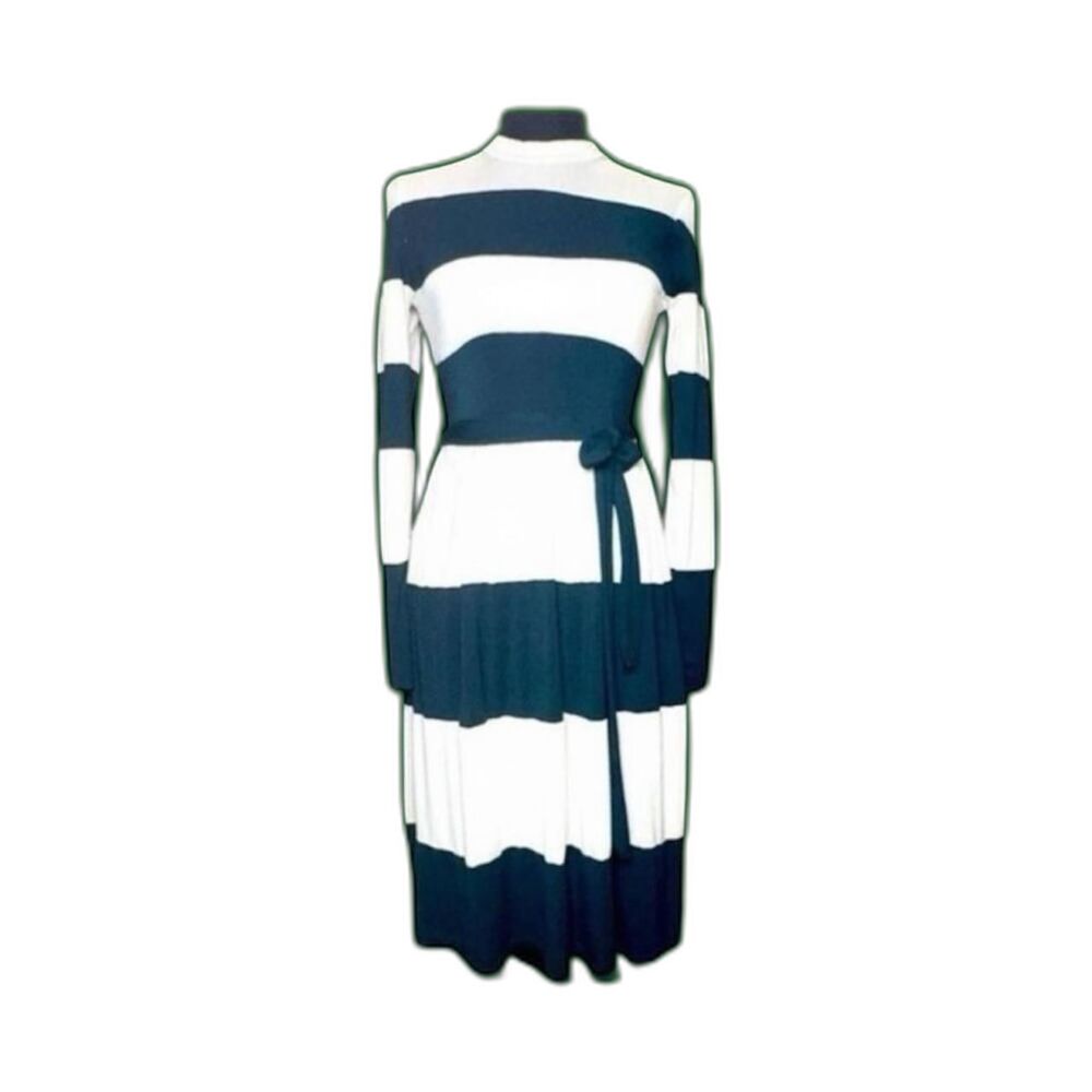 Reborn Green and White Dress sz S